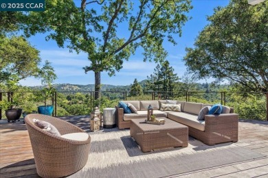 Enchanting! Orinda Country Club charmer on a peaceful hilltop on Orinda Country Club in California - for sale on GolfHomes.com, golf home, golf lot