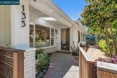Enchanting! Orinda Country Club charmer on a peaceful hilltop on Orinda Country Club in California - for sale on GolfHomes.com, golf home, golf lot