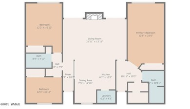 Nestled among peaceful pines, this fully furnished 3 bedroom, 2 on Pinetop Lakes Golf and Country Club in Arizona - for sale on GolfHomes.com, golf home, golf lot