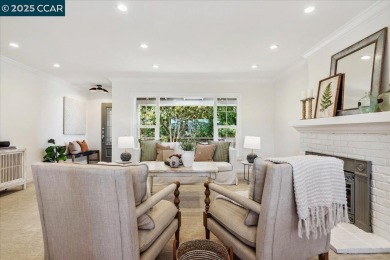 Enchanting! Orinda Country Club charmer on a peaceful hilltop on Orinda Country Club in California - for sale on GolfHomes.com, golf home, golf lot