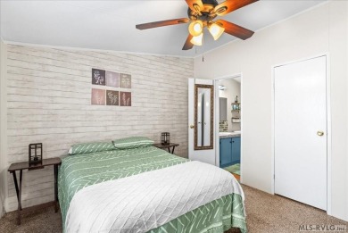 This freshly remodeled 3-bedroom, 2-bath doublewide is move-in on Tanglewood Shores Golf Club in Virginia - for sale on GolfHomes.com, golf home, golf lot