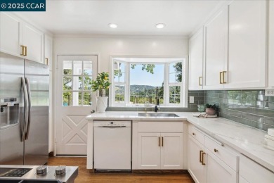 Enchanting! Orinda Country Club charmer on a peaceful hilltop on Orinda Country Club in California - for sale on GolfHomes.com, golf home, golf lot