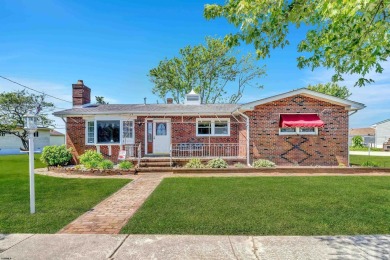 A rare offering, this traditional brick 4 bedroom, 2 bath home on The Links At Brigantine Beach in New Jersey - for sale on GolfHomes.com, golf home, golf lot