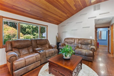 Welcome to this beautifully maintained 4-bedroom, 2-bath ranch on Mahopac Golf Club in New York - for sale on GolfHomes.com, golf home, golf lot