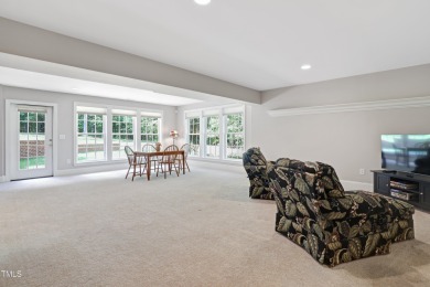 Step into your own private oasis! This stunning Cape Cod is a on Chapel Ridge Golf Club in North Carolina - for sale on GolfHomes.com, golf home, golf lot