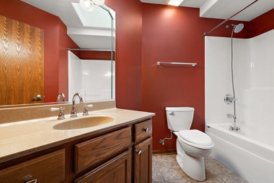 Check out this amazing 3 bed 2 bath duplex with a full basement on White Hawk Country Club in Indiana - for sale on GolfHomes.com, golf home, golf lot