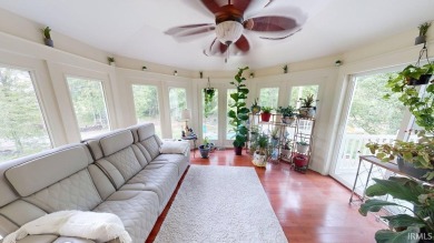 Top Quality 4,100+ SF. home on a private 6.13 acre site across on Tippecanoe Country Club in Indiana - for sale on GolfHomes.com, golf home, golf lot