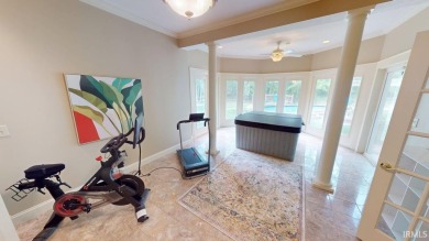 Top Quality 4,100+ SF. home on a private 6.13 acre site across on Tippecanoe Country Club in Indiana - for sale on GolfHomes.com, golf home, golf lot