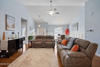 Are you looking for a Turn-Key home with a backyard pool oasis on Beau Rivage Golf and Resort in North Carolina - for sale on GolfHomes.com, golf home, golf lot