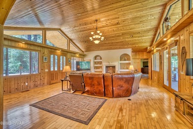 LUXURY Country Club lifestyle in this single-level retreat on Pinetop Lakes Country Club in Arizona - for sale on GolfHomes.com, golf home, golf lot