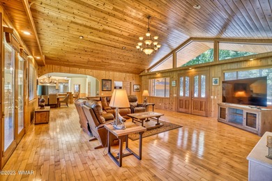 LUXURY Country Club lifestyle in this single-level retreat on Pinetop Lakes Country Club in Arizona - for sale on GolfHomes.com, golf home, golf lot