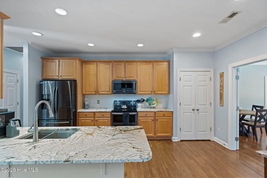 Are you looking for a Turn-Key home with a backyard pool oasis on Beau Rivage Golf and Resort in North Carolina - for sale on GolfHomes.com, golf home, golf lot