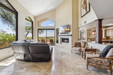 A rare opportunity to own a home with stunning views of Pinnacle on Troon Country Club in Arizona - for sale on GolfHomes.com, golf home, golf lot