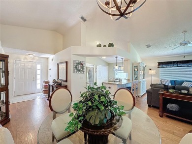Very popular Canterbury model located on the 15th hole of the on Kings Ridge Golf Club in Florida - for sale on GolfHomes.com, golf home, golf lot