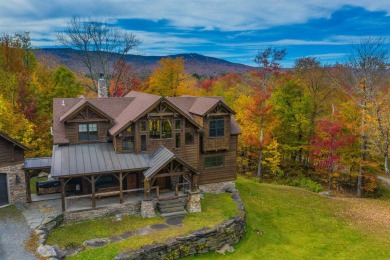 Enjoy perfect Vermont styling in this inspiring timber frame on Mount Snow Golf Club in Vermont - for sale on GolfHomes.com, golf home, golf lot