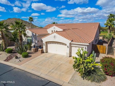 Located in the highly sought-after Estates at Johnson Ranch and on The Golf Club At Johnson Ranch in Arizona - for sale on GolfHomes.com, golf home, golf lot