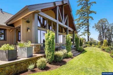 One-of-a-kind custom built timber-frame lodge style home on Creekside Golf Course in Oregon - for sale on GolfHomes.com, golf home, golf lot