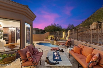 Experience an updated retreat nestled high up the South Face of on Troon Country Club in Arizona - for sale on GolfHomes.com, golf home, golf lot