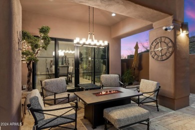 Experience an updated retreat nestled high up the South Face of on Troon Country Club in Arizona - for sale on GolfHomes.com, golf home, golf lot