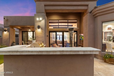 Experience an updated retreat nestled high up the South Face of on Troon Country Club in Arizona - for sale on GolfHomes.com, golf home, golf lot