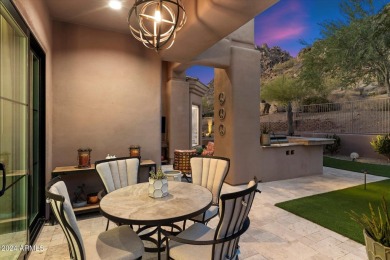 Experience an updated retreat nestled high up the South Face of on Troon Country Club in Arizona - for sale on GolfHomes.com, golf home, golf lot