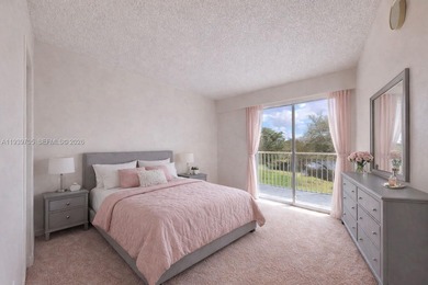 Great 2 bedrooms and 1.5 baths Condo with lake and golf view in on Flamingo Lakes Country Club in Florida - for sale on GolfHomes.com, golf home, golf lot