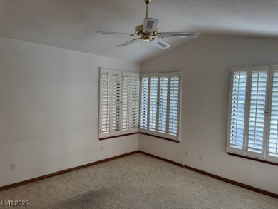 BEAUTIFUL SINGLE STORY VILLA STYLE HOME WITH GOLF FRONTAGE on Painted Desert Golf Club in Nevada - for sale on GolfHomes.com, golf home, golf lot
