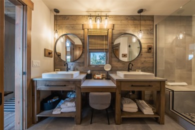 This newer built 2 bed, 2 bath cottage offers modern mountain on Wilderness Club in Montana - for sale on GolfHomes.com, golf home, golf lot