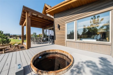 This newer built 2 bed, 2 bath cottage offers modern mountain on Wilderness Club in Montana - for sale on GolfHomes.com, golf home, golf lot