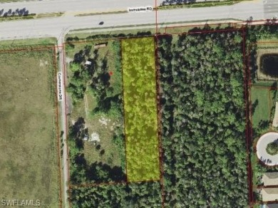 1.22 acres facing and on Immokalee Rd. This lot is zoned for on The Club At Twin Eagles in Florida - for sale on GolfHomes.com, golf home, golf lot