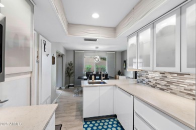 Stunning, fully updated condo PLUS BONUS ROOM, and modern on Leisure World Country Club in Arizona - for sale on GolfHomes.com, golf home, golf lot