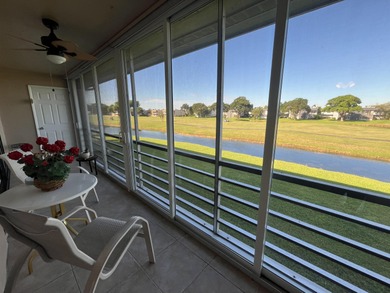Afternoon setting sun from your huge wide enclosed patio on Kings Point Golf -Flanders Way in Florida - for sale on GolfHomes.com, golf home, golf lot