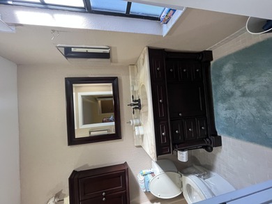 Afternoon setting sun from your huge wide enclosed patio on Kings Point Golf -Flanders Way in Florida - for sale on GolfHomes.com, golf home, golf lot