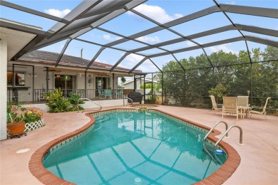 Escape to this Gulf access haven, with prime waterfront on Deep Creek Golf Club in Florida - for sale on GolfHomes.com, golf home, golf lot