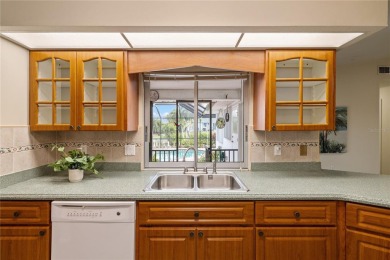 Escape to this Gulf access haven, with prime waterfront on Deep Creek Golf Club in Florida - for sale on GolfHomes.com, golf home, golf lot