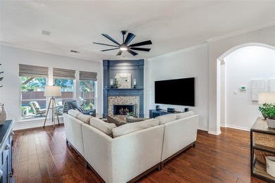 From the moment you drive up, it's clear this home is set apart on Stonebridge Ranch Country Club in Texas - for sale on GolfHomes.com, golf home, golf lot