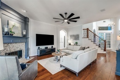 From the moment you drive up, it's clear this home is set apart on Stonebridge Ranch Country Club in Texas - for sale on GolfHomes.com, golf home, golf lot