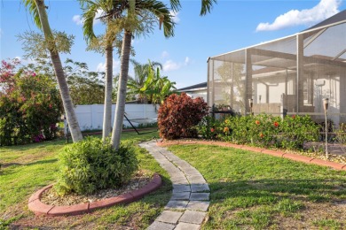 Escape to this Gulf access haven, with prime waterfront & on Deep Creek Golf Club in Florida - for sale on GolfHomes.com, golf home, golf lot