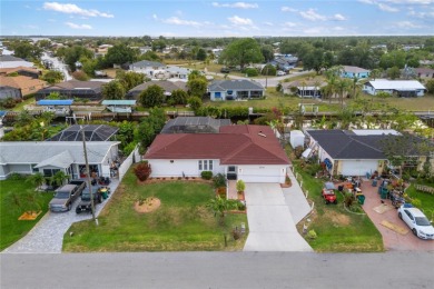 Escape to this Gulf access haven, with prime waterfront & on Deep Creek Golf Club in Florida - for sale on GolfHomes.com, golf home, golf lot