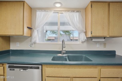 This well-maintained two bedroom and two bathroom Kaibab model on Pebblebrook Golf Course in Arizona - for sale on GolfHomes.com, golf home, golf lot