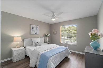 Sweeping, tranquil views set the tone for this beautifully on Estero Country Club in Florida - for sale on GolfHomes.com, golf home, golf lot