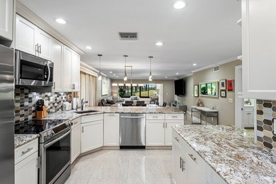 Experience luxurious living in this beautifully renovated 1st on Hunters Run Golf and Country Club in Florida - for sale on GolfHomes.com, golf home, golf lot