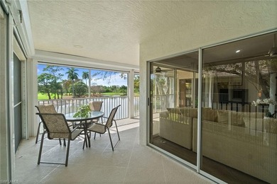 Sweeping, tranquil views set the tone for this beautifully on Estero Country Club in Florida - for sale on GolfHomes.com, golf home, golf lot