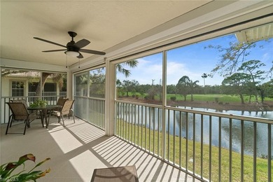 Sweeping, tranquil views set the tone for this beautifully on Estero Country Club in Florida - for sale on GolfHomes.com, golf home, golf lot