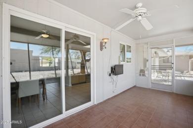 This well-maintained two bedroom and two bathroom Kaibab model on Pebblebrook Golf Course in Arizona - for sale on GolfHomes.com, golf home, golf lot