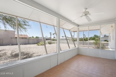 This well-maintained two bedroom and two bathroom Kaibab model on Pebblebrook Golf Course in Arizona - for sale on GolfHomes.com, golf home, golf lot