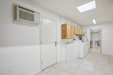 This well-maintained two bedroom and two bathroom Kaibab model on Pebblebrook Golf Course in Arizona - for sale on GolfHomes.com, golf home, golf lot