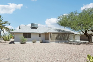 This well-maintained two bedroom and two bathroom Kaibab model on Pebblebrook Golf Course in Arizona - for sale on GolfHomes.com, golf home, golf lot