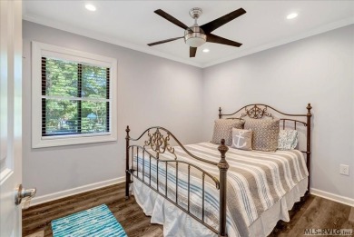 When you turn in to Fox Hollow and where the road ends on Myrick Hills Country Club in North Carolina - for sale on GolfHomes.com, golf home, golf lot