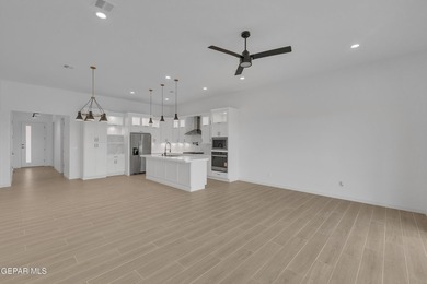 Welcome home to this stylish 4-bedroom, 3-bath residence on Emerald Springs Golf Course in Texas - for sale on GolfHomes.com, golf home, golf lot